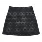 Athleta Womens XS Black Geometric Pattern Skirt Polyester Spandex Blend