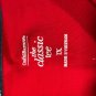 Croft & Barrow Womens Classic Tee Red 3X Relaxed Fit Cotton Short Sleeve
