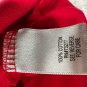 Croft & Barrow Womens Classic Tee Red 3X Relaxed Fit Cotton Short Sleeve