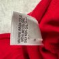 Croft & Barrow Womens Classic Tee Red 3X Relaxed Fit Cotton Short Sleeve