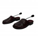Croft & Barrow Womens Burgundy Leather Slide-On Mules WMS 11 Medium Croft & Barrow Womens Burgundy Leather Slide-On Mules WMS 11 Medium