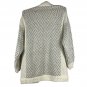 Country Concepts Plus Size 20W Cream Chevron Knit Cardigan Open Front Cozy Style
