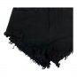 KanCan Womens Black Distressed High Rise Frayed Hem Denim Shorts Size W5 26