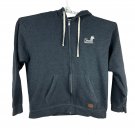 Landway Mens Heritage Zip Hoodie 2XL Charcoal Gray Side Pockets Soft Landway Mens Heritage Zip Hoodie 2XL Charcoal Gray Side Pockets Soft