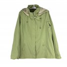 White Stag Womens Lightweight Hooded Jacket Green Aloe XL Full Zip