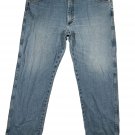 Rustler Mens Relaxed Fit Jeans Size 40x30 Blue Denim Classic Straight Leg