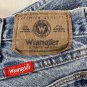 Wrangler Mens 38x30 Blue Comfort Fit Denim Jeans