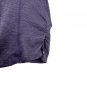 Gaiam Womens Purple Racerback Tank Top W/ Ruched Sides S