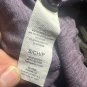 Gaiam Womens Purple Racerback Tank Top W/ Ruched Sides S