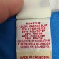 Faded Glory Womens Blue Short Sleeve Top Size 1X Blue Embellished Keyhole Back