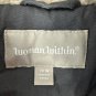 Woman Within 34W Black Hooded Jacket With Sherpa Lining & Button Front Closure