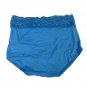 Soma Embraceable SS Briefs Size S Lace Waistband Blue