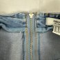 Forever 21 Womens Light Wash Denim Mini Skirt With Back Zipper Closure Size 28