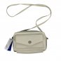 Apt. 9 Women's Double Zip Safe Keeper Wallet Crossbody Bag Bone White