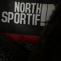 North Sportif Black Puffer Vest Size 12/14 Quilted Zip Front Pockets Insulated