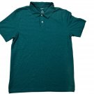 Sonoma Goods For Life Mens Polo Shirt Medium Teal Short Sleeve Casual