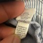 Banana Republic Mens Striped Cord Shorts True Navy Size 35 Casual Wear