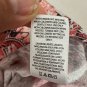 Terra & Sky Womens Plus Size Coral Paisley Short Sleeve Top Size 1X 16W-18W