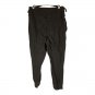 Puma Womens Jogger Sweatpants Size M Black Ribbed Stretch Performance Wear