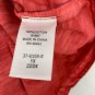 Roamans Womens Plus Size Red V-Neck Short Sleeve T-Shirt 1X 22/24 Lightweight