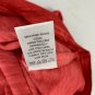 Roamans Womens Plus Size Red V-Neck Short Sleeve T-Shirt 1X 22/24 Lightweight
