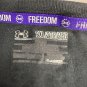 Under Armour Freedom WWP Shirt Mens 2XL Black Red Graphic Crew Neck Casual