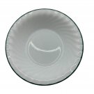 Corelle Callaway Ivy Swirl 7.5" Soup/Salad Bowls White Green Microwaveable