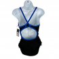Speedo Endurance+ Womens Swimsuit Size 10 Thin Straps Athletic Racerback