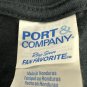 Port & Company Black Cotton Graphic T-Shirt I Have A Psychotic Girlfriend Size L