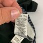Reebok Womens L/G Long-Sleeve Black Striped Hooded Pullover Top Athleisure