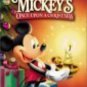 Disneys Mickeys Once Upon A Christmas VHS 1999 Black Clamshell Animated Holiday