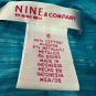 Nine & Co by Nine West Women's Long Sleeved Button Down Shirt Size 6 Blue