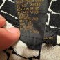 Grace Dane Lewis Womens XL Black & White Geometric Open Front Cardigan Sweater