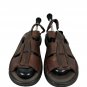 Nunn Bush Mens Fisherman Style Leather Sandals Size 10M Brown With Black Soles