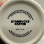 Starbucks Coffee Snowflake Ceramic Mug 16 Oz White Gray & Gold Winter Design