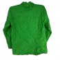 Company 81 Boys Green Gingham Button-Up Shirt Size M (10-12) Long Sleeve Casual