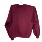 Maroon Jerzees XL Sweatshirt With Floral Quilted Star Pattern