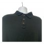 Duluth Trading Co. Mens Black Long Sleeve Polo Shirt L 100% Cotton