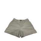 Lee Womens Casual Khaki High Rise Shorts Size 12 Beige Lightweight Everyday