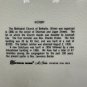 Bethalto United Methodist Church Centennial Plate 1886-1986 Gold Trim Display