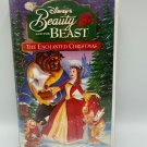 Disneys Beauty And The Beast Enchanted Christmas 1997 VHS Tape Not Rated NTSC