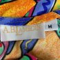 A.B. Lambdin Womens Medium Tank Maxi Dress Colorful Rayon Floral Tropical Print