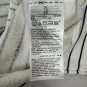 Old Navy XL Womens Pullover Striped Half-Zip Drawstring Hem Black/White Top
