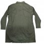Lee XXL Womens Heritage Olive Green Long Sleeve Snap Front Shirt Dress