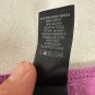 Axcess Women's Sleeveless Purple Top With White Embroidery Size Large