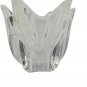 Orrefors Belle Tulip Crystal Bowl Jan Johansson Six-Point Clear Swedish Design