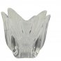 Orrefors Belle Tulip Crystal Bowl Jan Johansson Six-Point Clear Swedish Design