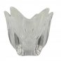 Orrefors Belle Tulip Crystal Bowl Jan Johansson Six-Point Clear Swedish Design