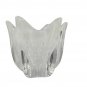 Orrefors Belle Tulip Crystal Bowl Jan Johansson Six-Point Clear Swedish Design