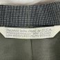 Christian Brooks Mens Blazer 46R Dark Gray Pinstripe Wool Blend Two-Button